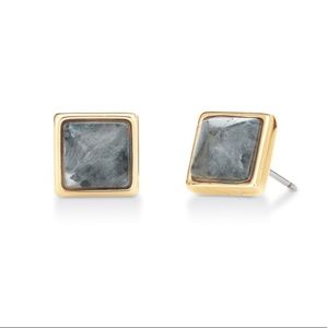 Lavrikite Wishing Stone Studs - Gold